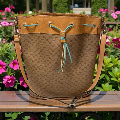 Gucci borsa secchiello - gg,