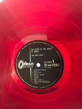 Pink Floyd The Piper At The Gates Of Dawn Japan Original Red Vinyl Odeon OP 8229