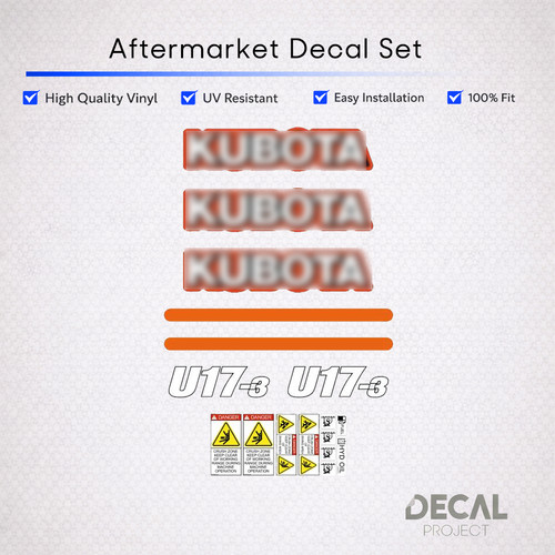 Set decalcomanie aftermarket