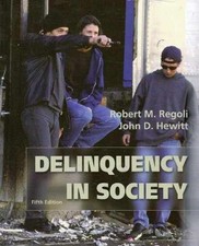 Delinquency in Society -