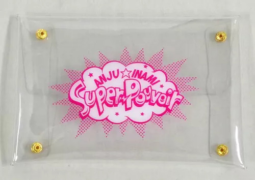 Anju inami clear pouch pink - inami,