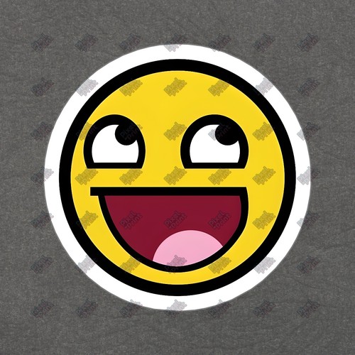 Adesivo happy face emoji - emoji, in