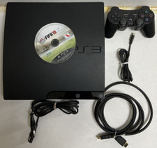 SONY PS3 SLIM NERA 320gb - PlayStation 3 - CECH-3004B + FIFA 15 + HDMI