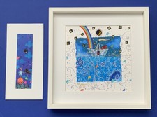 SERIGRAFIA ANDREA AGOSTINI 25x25 MAGGIO “IL SOGNO.. .. LA MAGIA” + STAMPA