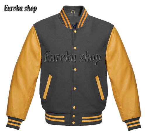 Varsity letterman bomber - letterman,