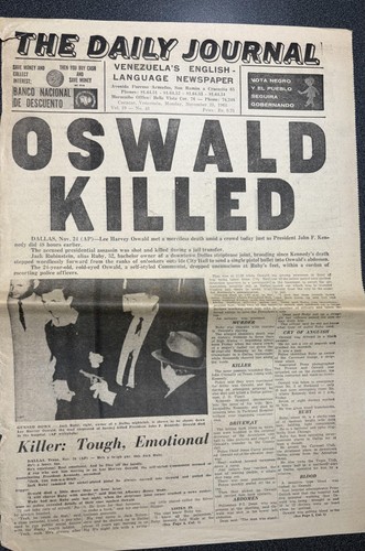 Vintage 1963 the daily - 1963,