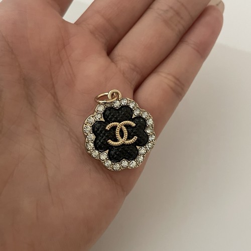 Charm chanel vintage oro - charm, nero