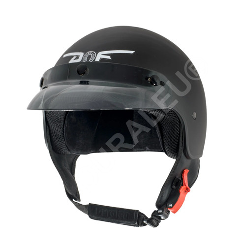 Casco jet classic - casco, nero