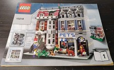 LEGO 10218 Creator Pet Shop Libro 1 Manuale Istruzioni Solo Libretto