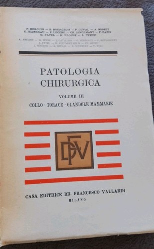 Patologia chirurgica vol iii - patologia,