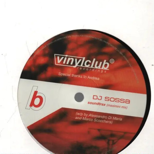 Sossa soundtrax vinile - sossa,