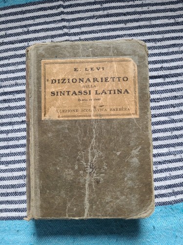 Levi dizionarietto - e., levi,