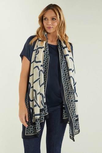 Stola donna stampata voile - stola,