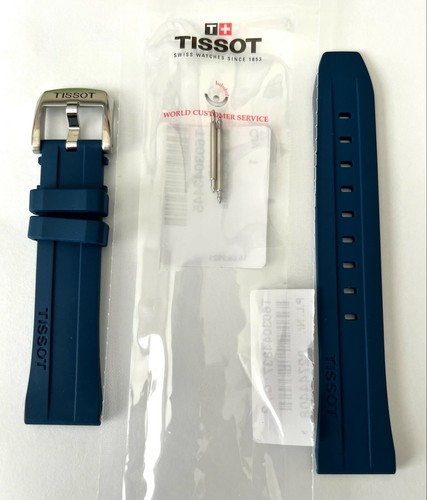 Cinturino orologio gomma blu