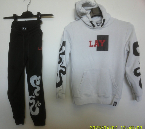 Felpa pantalone lay tg - e,