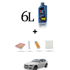 HOFFCAR Kit tagliando 4 FILTRI