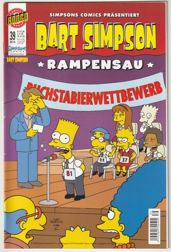 Bart simpson 39 - simpson, panini