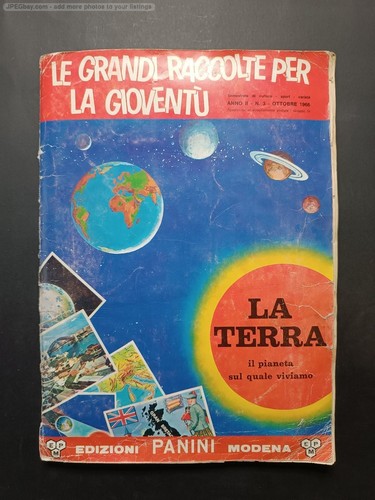 Album panini completo terra - album,