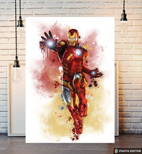 Poster stampa su tela dipinto