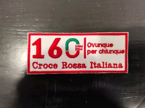 Patch croce rossa - croce, italiana