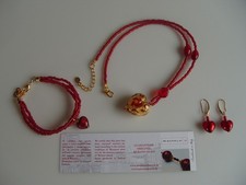 Collana+Orecchini+Bracciale