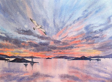 Quadro originale paesaggio