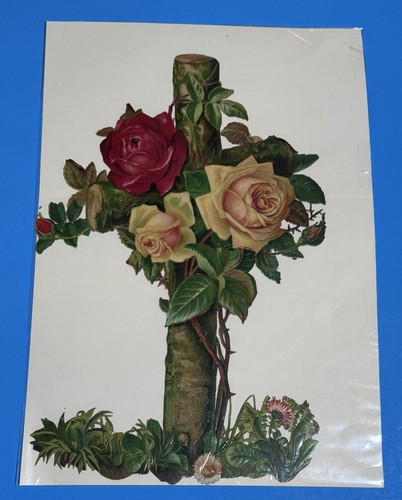 Victorian die cut - die, card