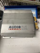 Amplificatore AUDIO SYSTEM