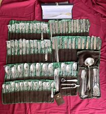 Servizio 78  Posate in Lega Cesa 1882 Bagnate Argento Stile Inglese