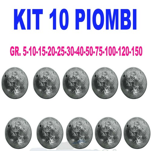 Piombi piombo pesca rotondo - piombo,