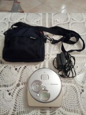 Lettore CD Portatile Con Cuffie GRUNDIG Batteria Walkman Compatto Anti-Shock AUX