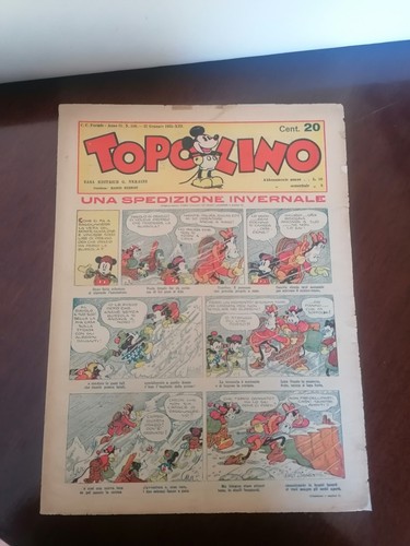 Topolino giornale originale