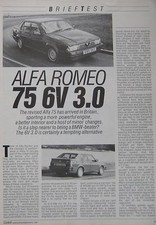 1987 Alfa Romeo 75 6V 3.0