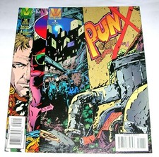 PUNX  1/2  ( KEITH GIFFEN )  -  VALIANT  1995  ( COMICS USA )