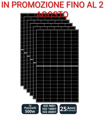 Kit fotovoltaico tac deye - fotovoltaico, v-tac