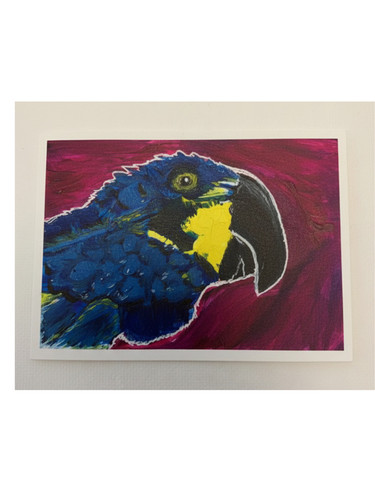 Aceo original print blue - aceo,