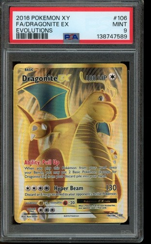 Psa mint pokemon dragonite - pokemon,