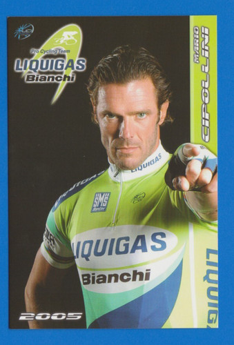 Cyclisme carte cycliste - carte, mario