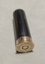 antico accendino a benzina cartuccia calibro 16, introvabile.