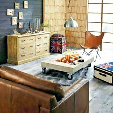 Handmade Vintage Pelle Farfalla Sedia Con Pieno Pieghevole Stand Sleeper Sedile