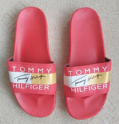 Tommyhilfiger pantofole rosse - pantofole,