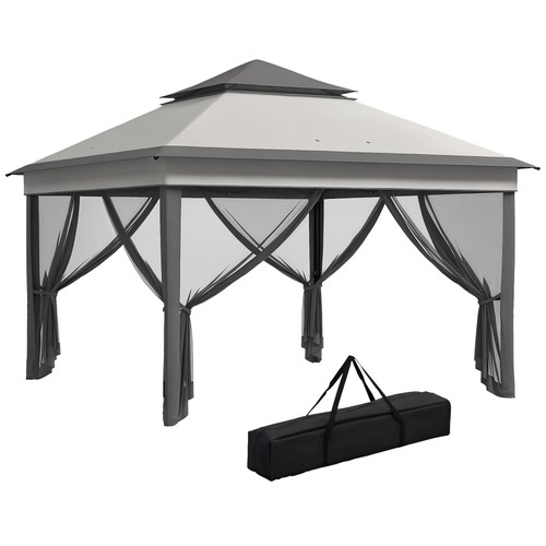 Outsunny gazebo con zanzariere - gazebo,