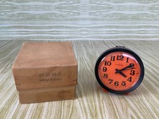OROLOGIO da TAVOLO-SVEGLIA RUHLA DUOCLOCK VINTAGE Made in GDR ANNI 60 NUOVA*17