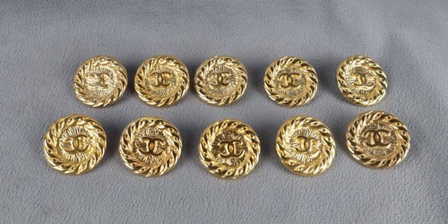 Lot boutons chanel vintage - lot,
