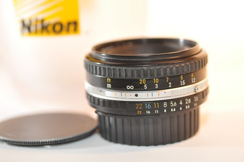 Nikon ai s ais e - 50, f/1.8