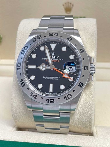 Rolex explorer 42mm nero - rolex, 2