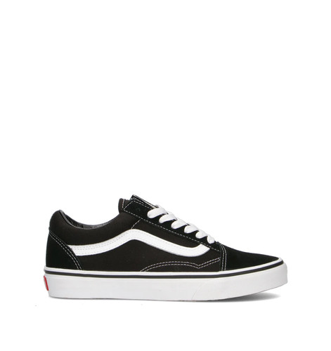 Vans sneakers donna nero pelle - vans,