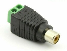 RCA ADAPTER CONNECTOR FEMALE