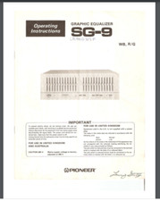 Pioneer SG-9 Ricevitore