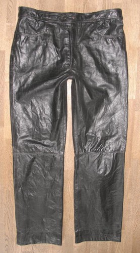 Jeans pelle neri uomo in - jeans, da